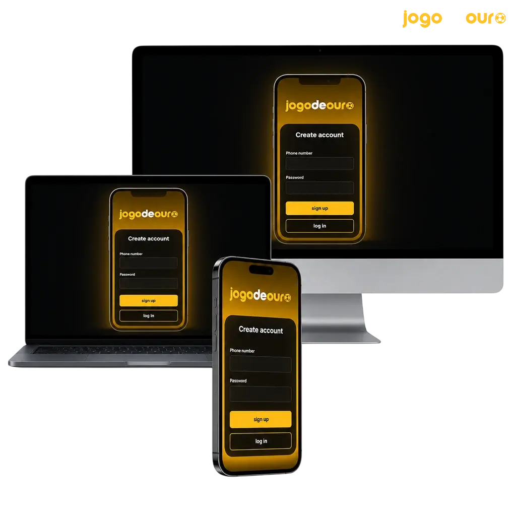 Cadastro, Login e Verificação no Jogo de Ouro
