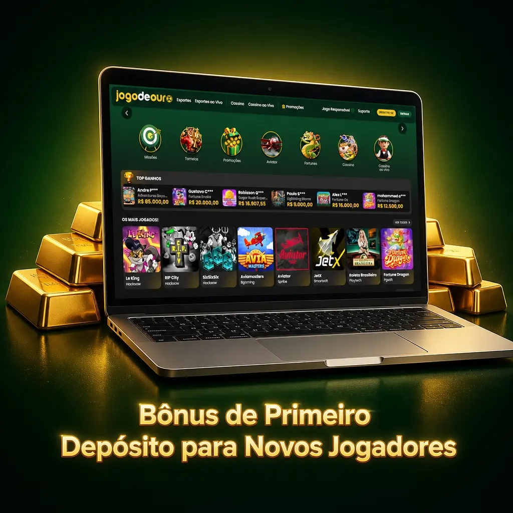 Bônus de Primeiro Depósito para Novos Jogadores no Jogo de Ouro