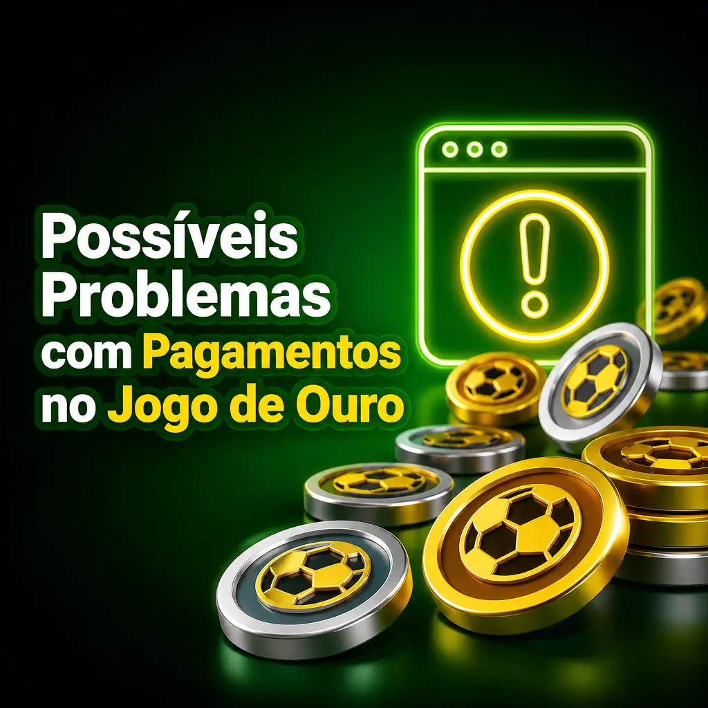 Possíveis Problemas com Pagamentos no Jogo de Ouro