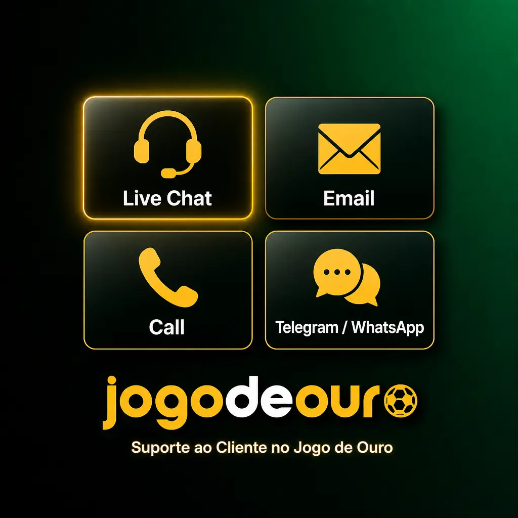 Suporte ao Cliente no Jogo de Ouro